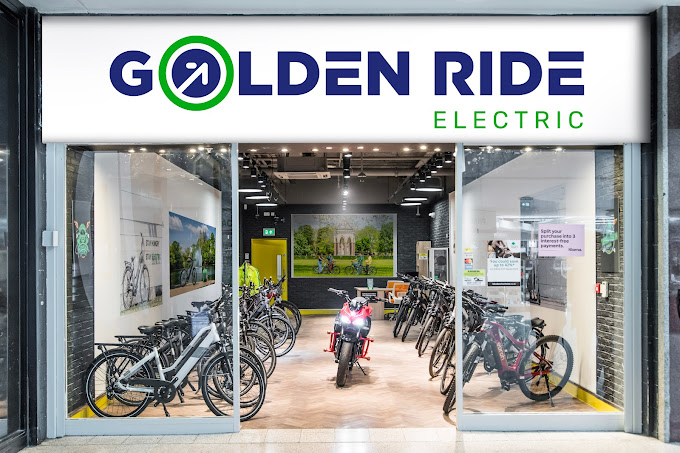 Golden electric scooter and hot sale cycles